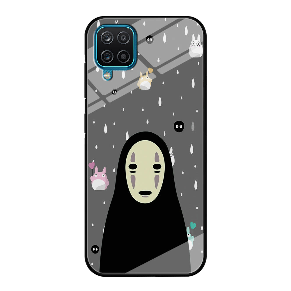 Totoro Kaonashi Close Up Samsung Galaxy A12 Case