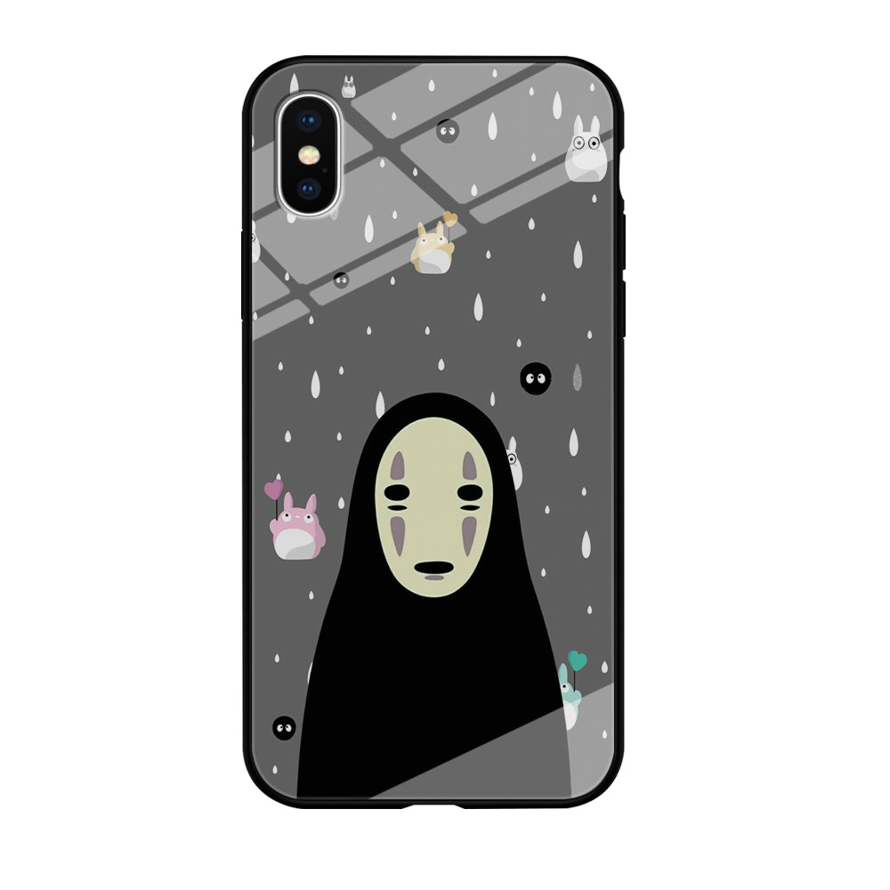 Totoro Kaonashi Close Up iPhone X Case