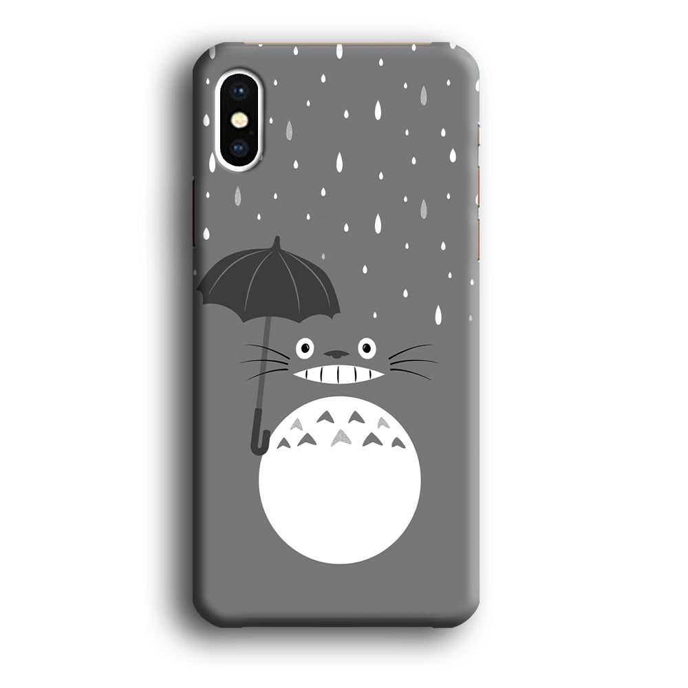 Totoro Rainy Sunday iPhone X Case