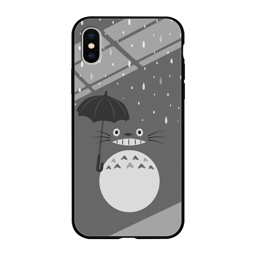 Totoro Rainy Sunday iPhone X Case