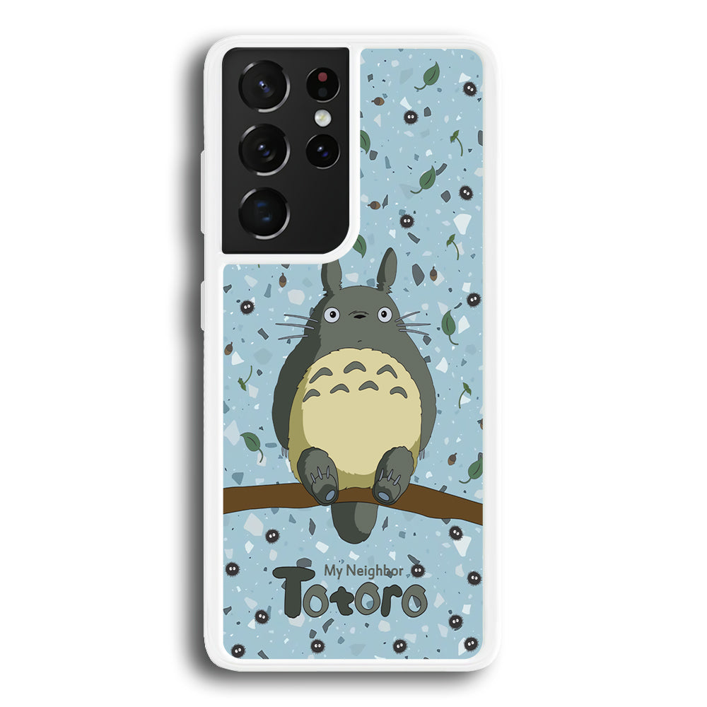 Totoro Sit and Relax Samsung Galaxy S21 Ultra Case