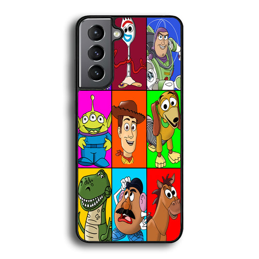 Toy Story Collage Character Samsung Galaxy S21 Plus Case - Carneyforia
