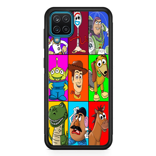 Toy Story Collage Character Samsung Galaxy A12 Case