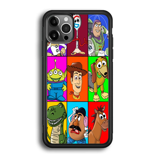 Toy Story Collage Character iPhone 12 Pro Case