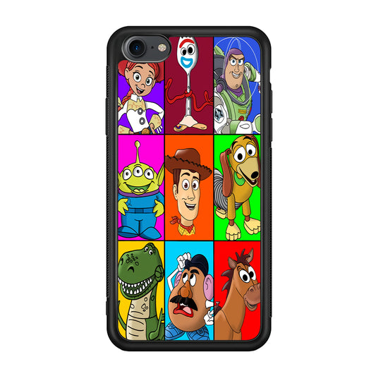Toy Story Collage Character iPhone 8 Case