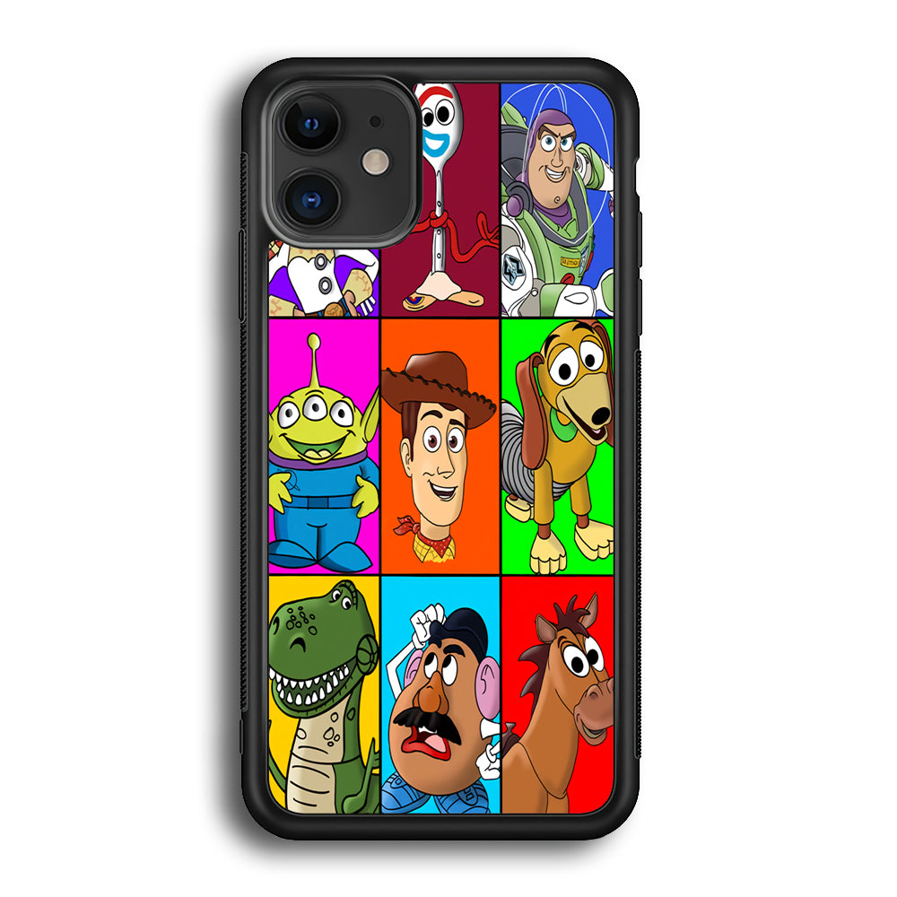 Toy Story Collage Character iPhone 12 Case