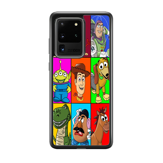 Toy Story Collage Character Samsung Galaxy S20 Ultra Case