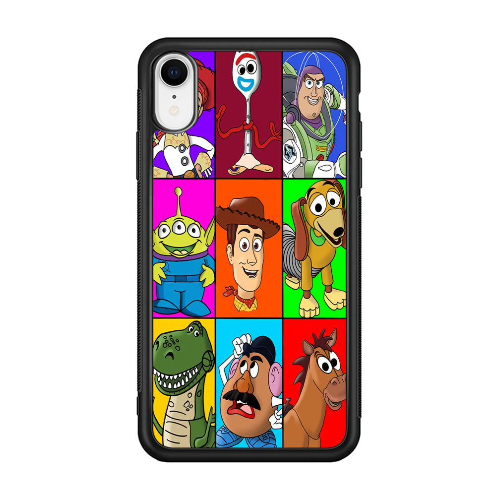 Toy Story Collage Character iPhone XR Case