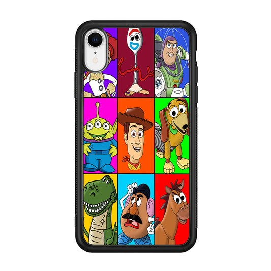 Toy Story Collage Character iPhone XR Case