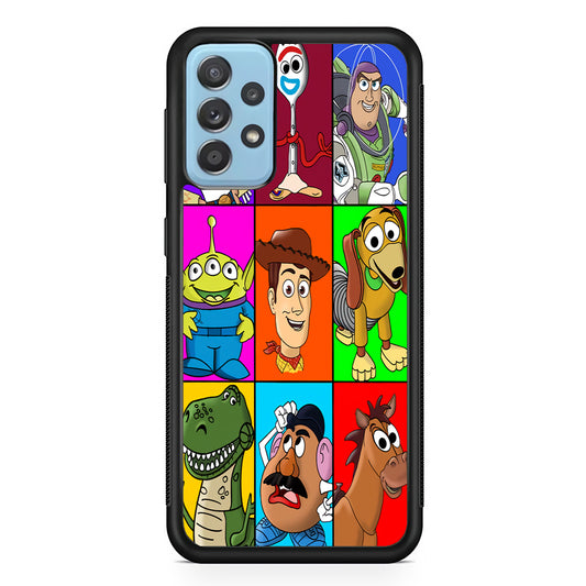 Toy Story Collage Character Samsung Galaxy A52 Case