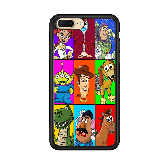 Toy Story Collage Character iPhone 8 Plus Case