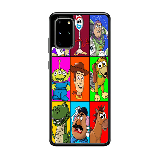 Toy Story Collage Character Samsung Galaxy S20 Plus Case