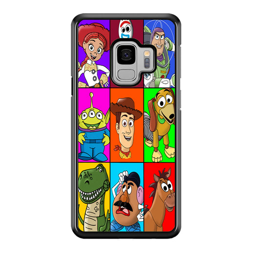 Toy Story Collage Character Samsung Galaxy S9 Case