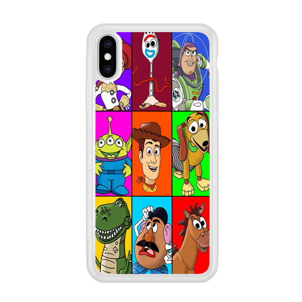 Toy Story Collage Character iPhone X Case