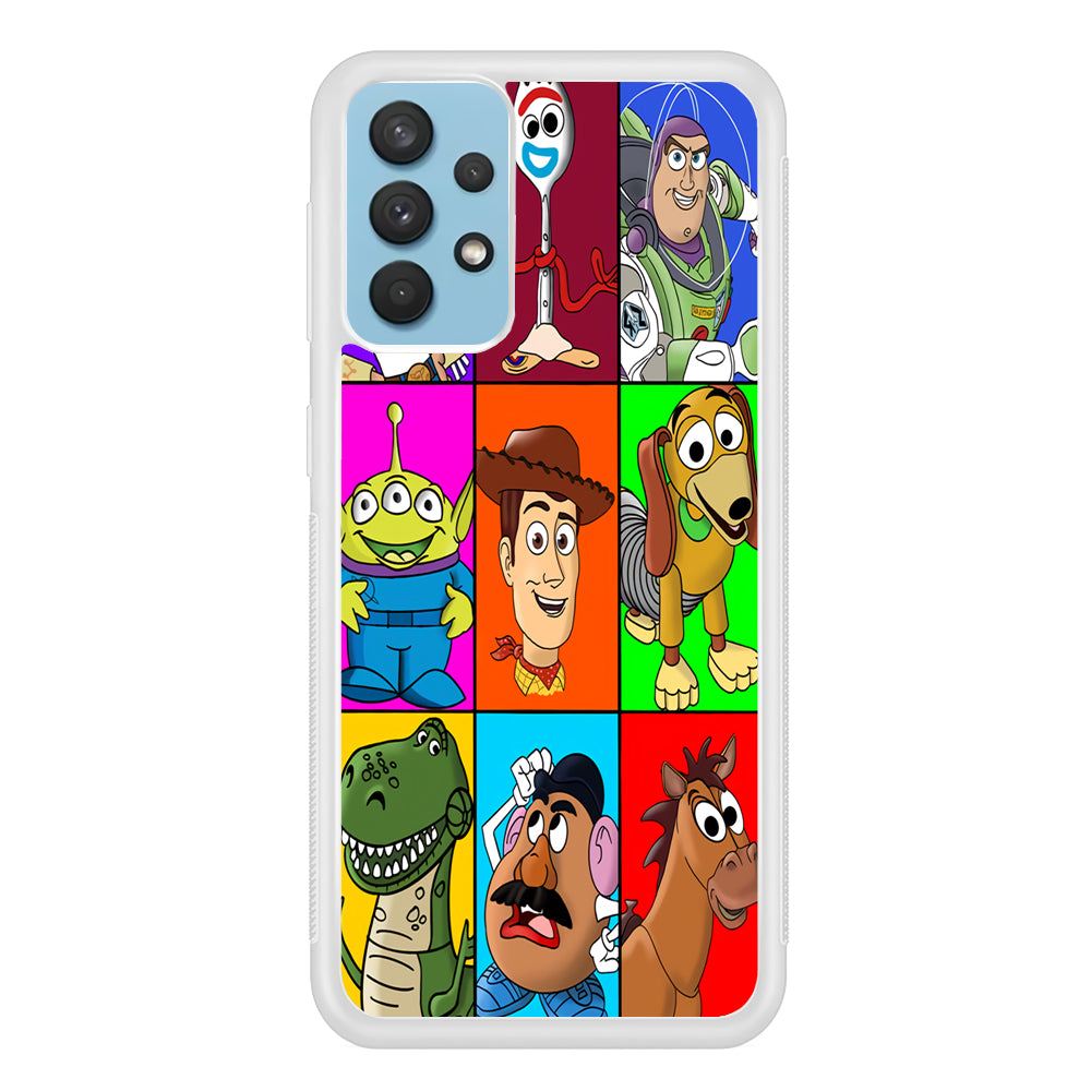 Toy Story Collage Character Samsung Galaxy A32 Case