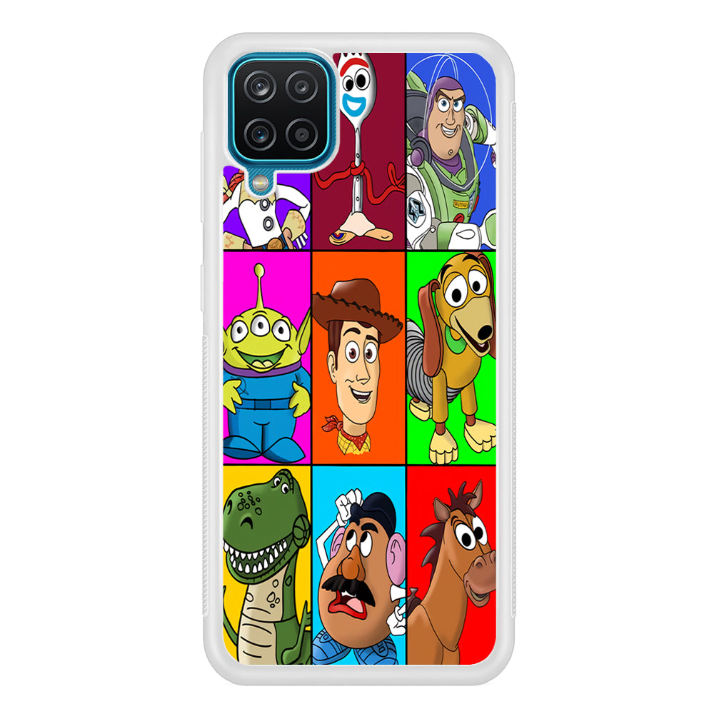 Toy Story Collage Character Samsung Galaxy A12 Case