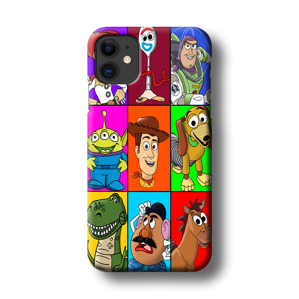 Toy Story Collage Character iPhone 11 Case