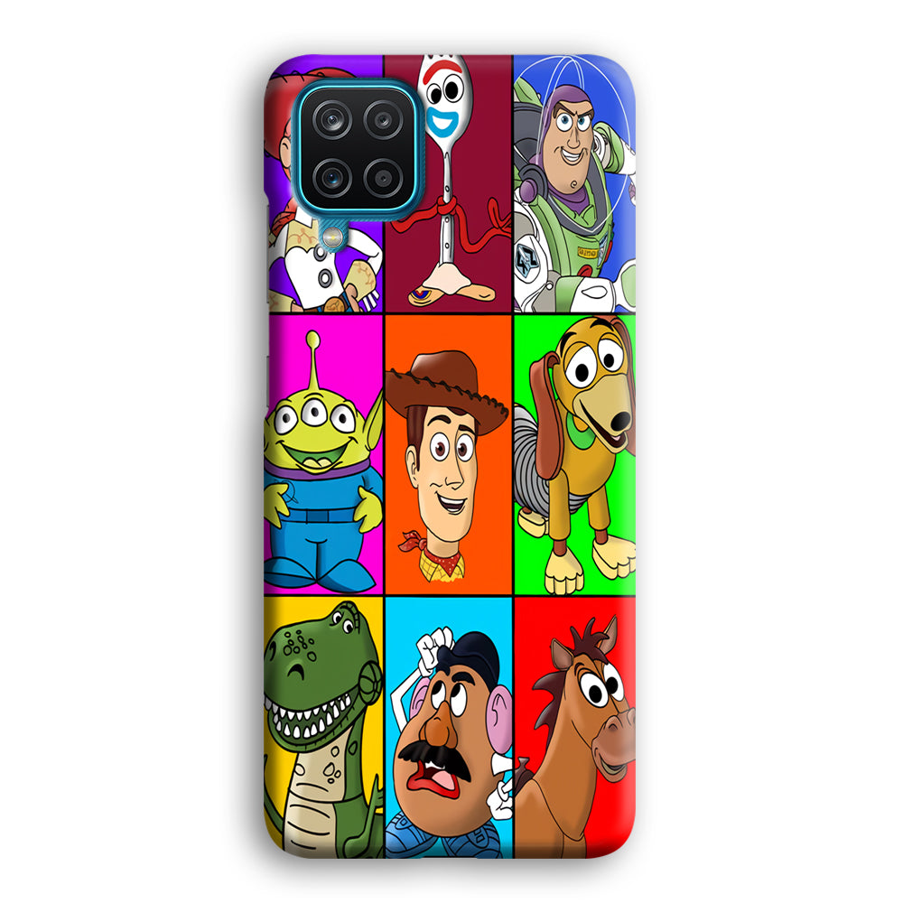 Toy Story Collage Character Samsung Galaxy A12 Case