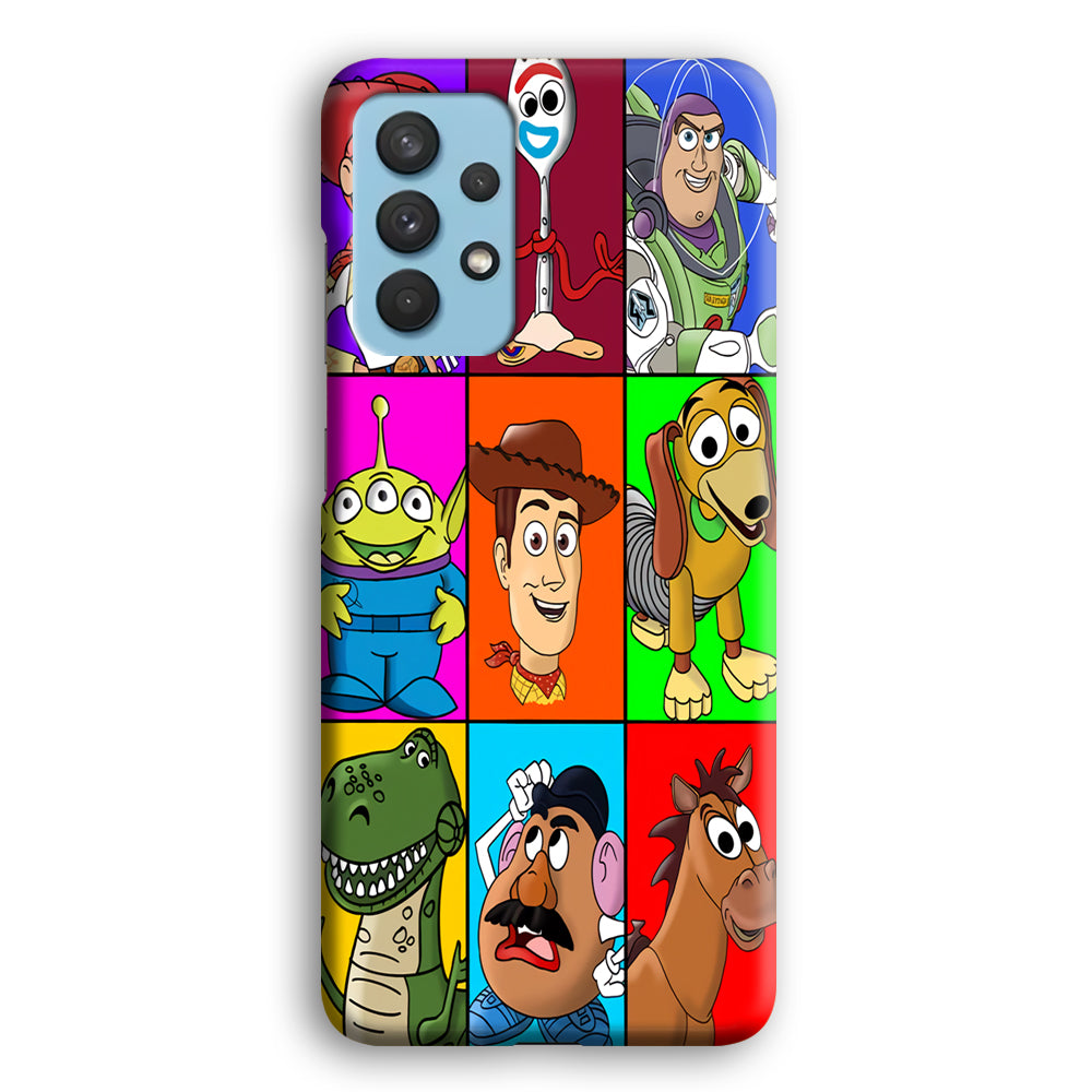 Toy Story Collage Character Samsung Galaxy A32 Case