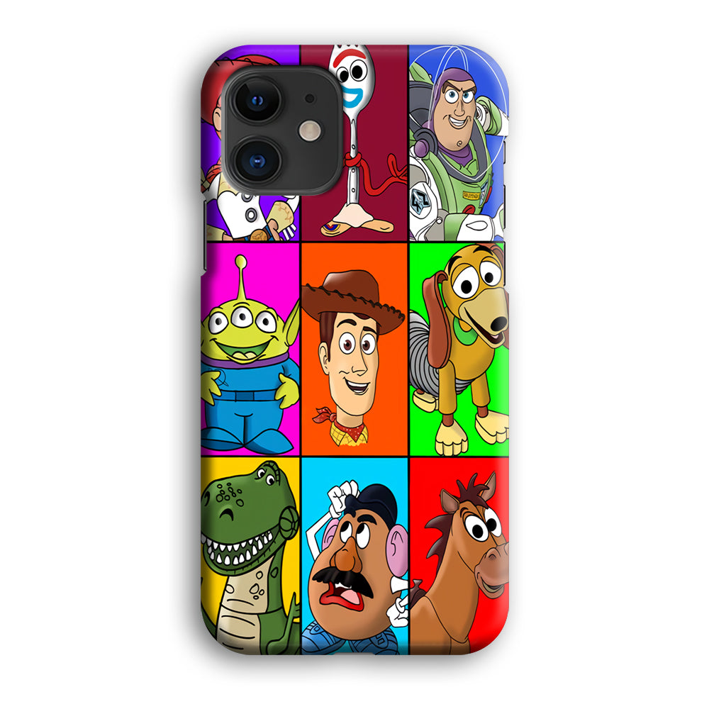 Toy Story Collage Character iPhone 12 Case