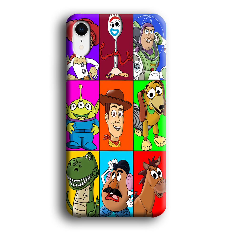 Toy Story Collage Character iPhone XR Case