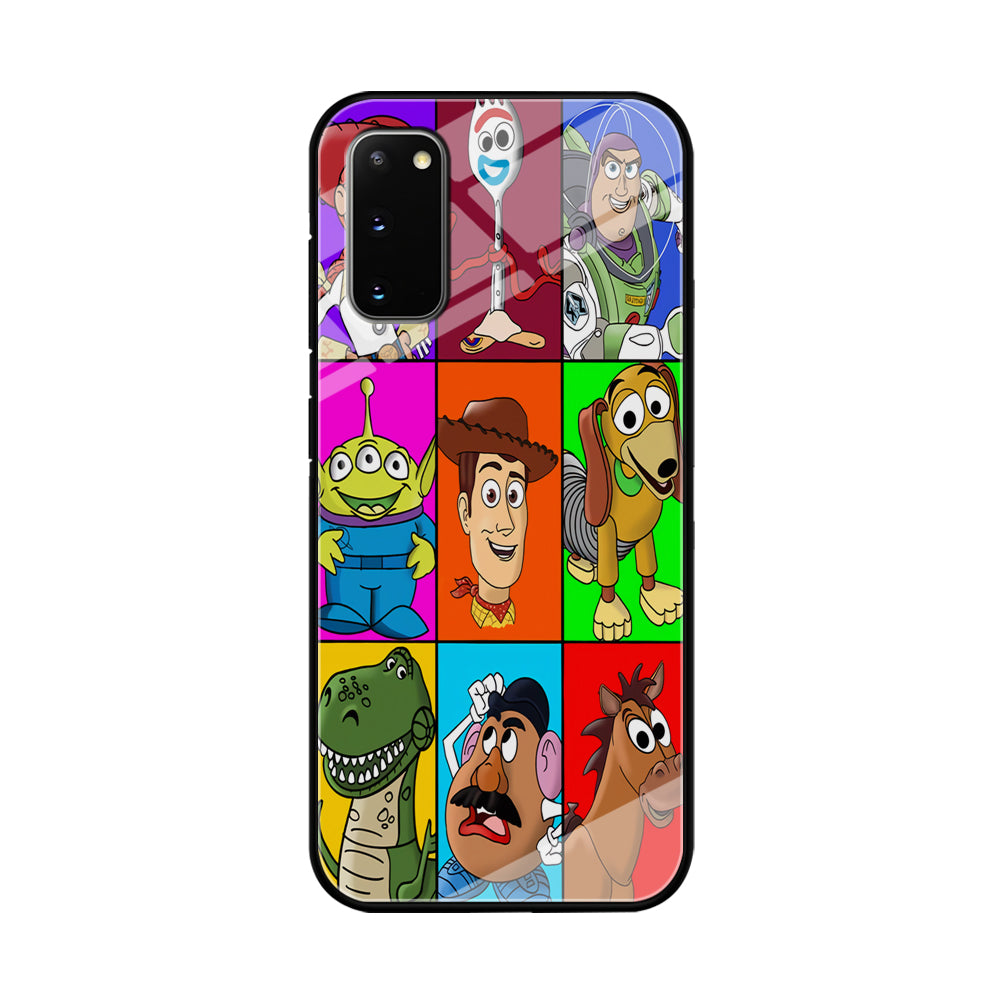 Toy Story Collage Character Samsung Galaxy S20 Case