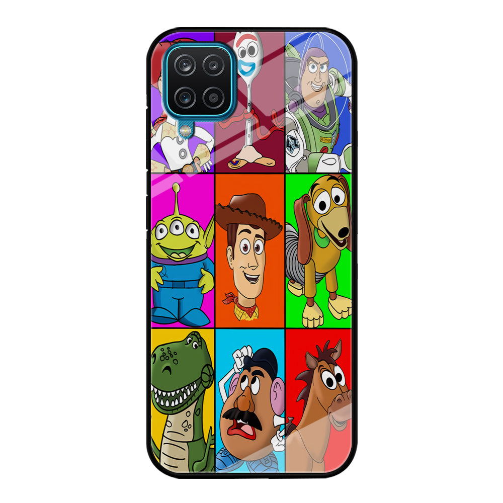 Toy Story Collage Character Samsung Galaxy A12 Case