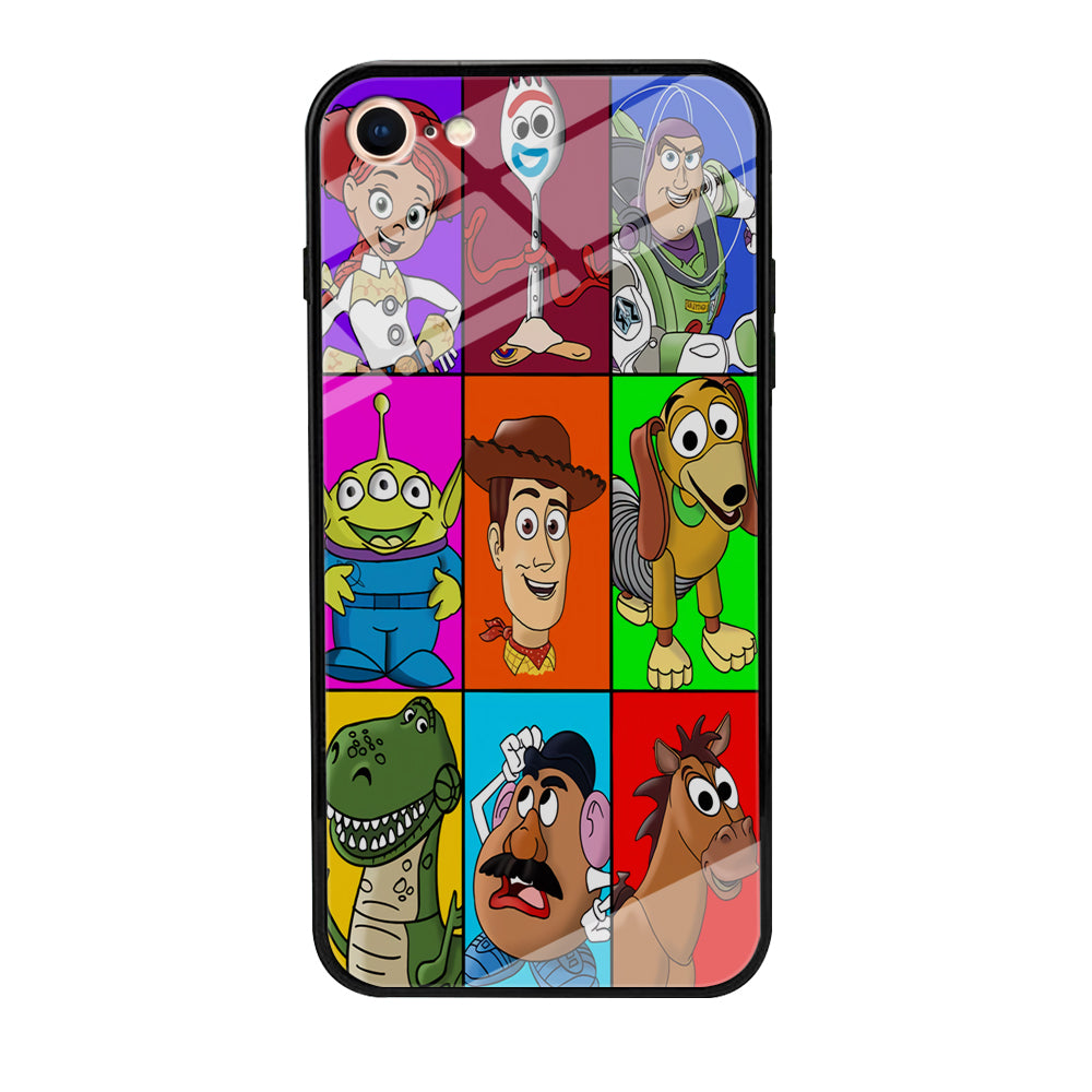 Toy Story Collage Character iPhone 8 Case