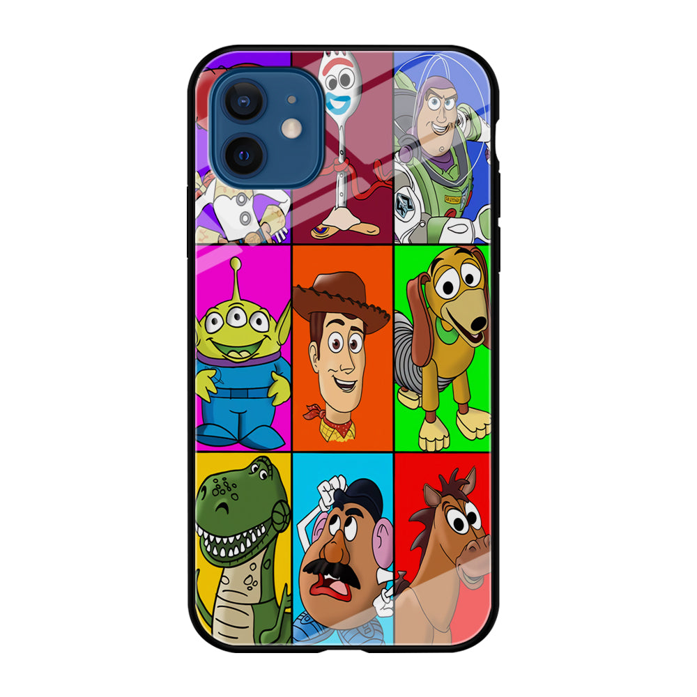 Toy Story Collage Character iPhone 12 Case