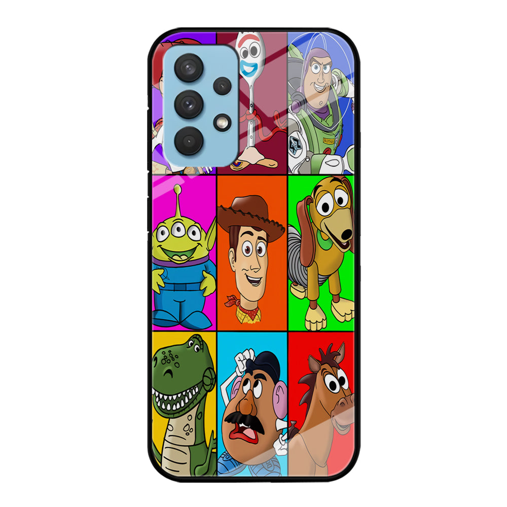 Toy Story Collage Character Samsung Galaxy A32 Case