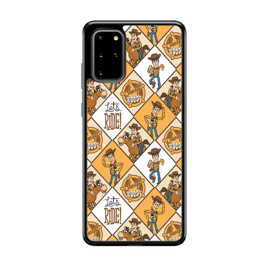 Toy Story Sheriff Woody Samsung Galaxy S20 Plus Case