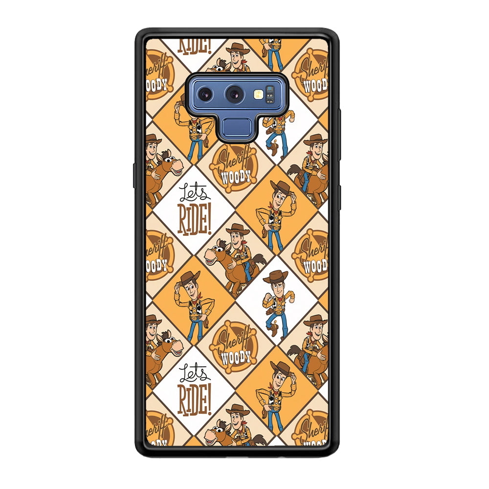 Toy Story Sheriff Woody Samsung Galaxy Note 9 Case