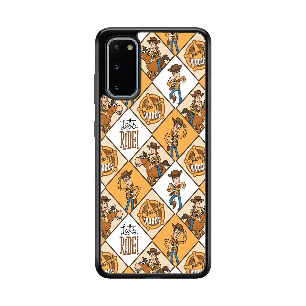 Toy Story Sheriff Woody Samsung Galaxy S20 Case