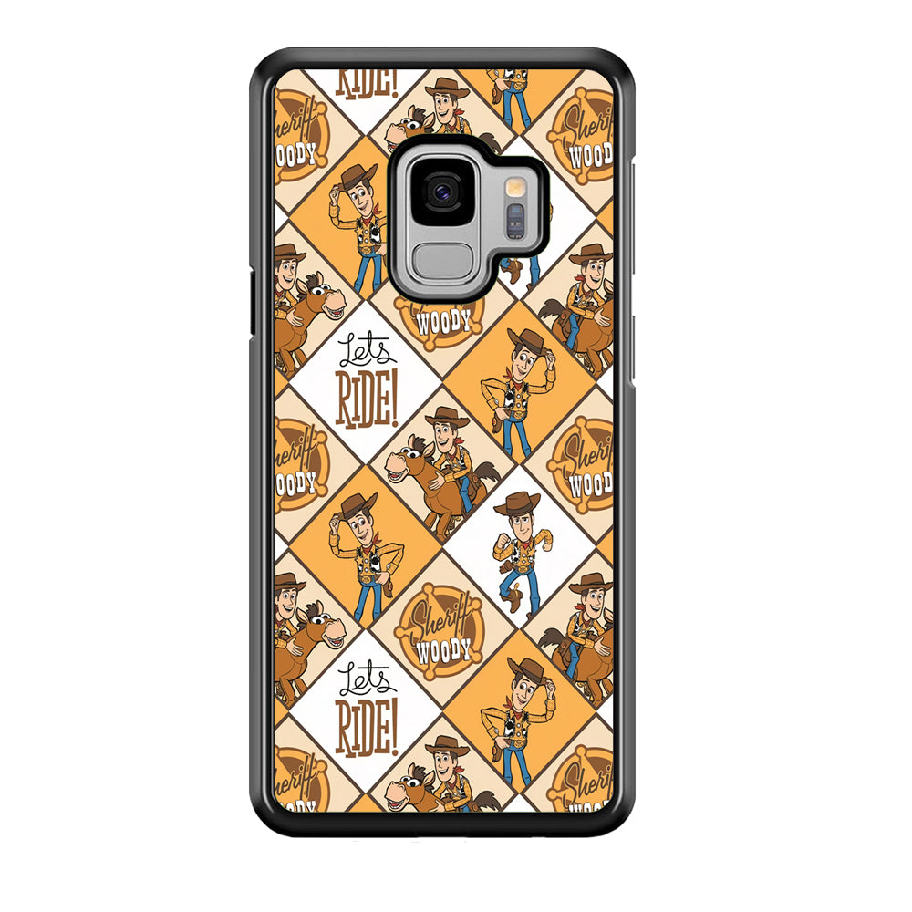 Toy Story Sheriff Woody Samsung Galaxy S9 Case