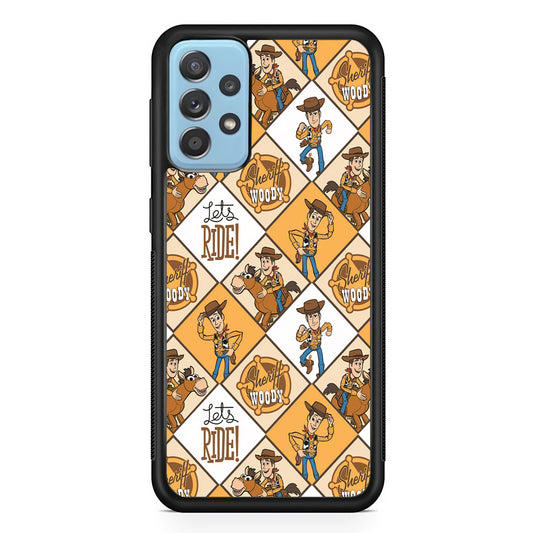 Toy Story Sheriff Woody Samsung Galaxy A52 Case