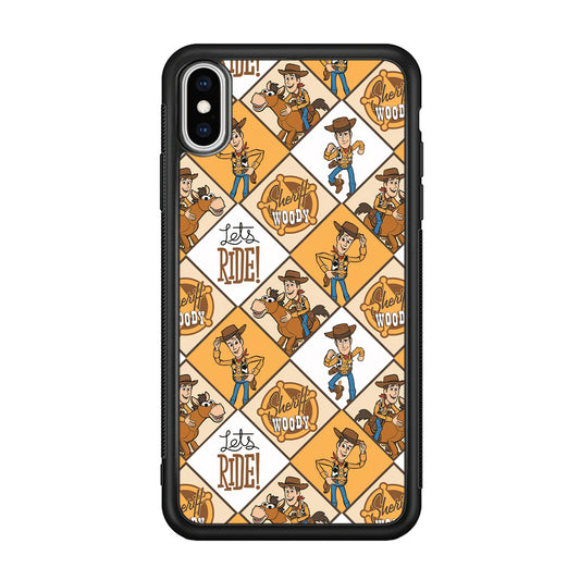 Toy Story Sheriff Woody iPhone XS Case