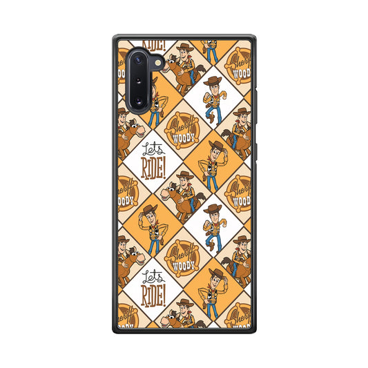 Toy Story Sheriff Woody Samsung Galaxy Note 10 Case
