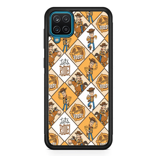 Toy Story Sheriff Woody Samsung Galaxy A12 Case