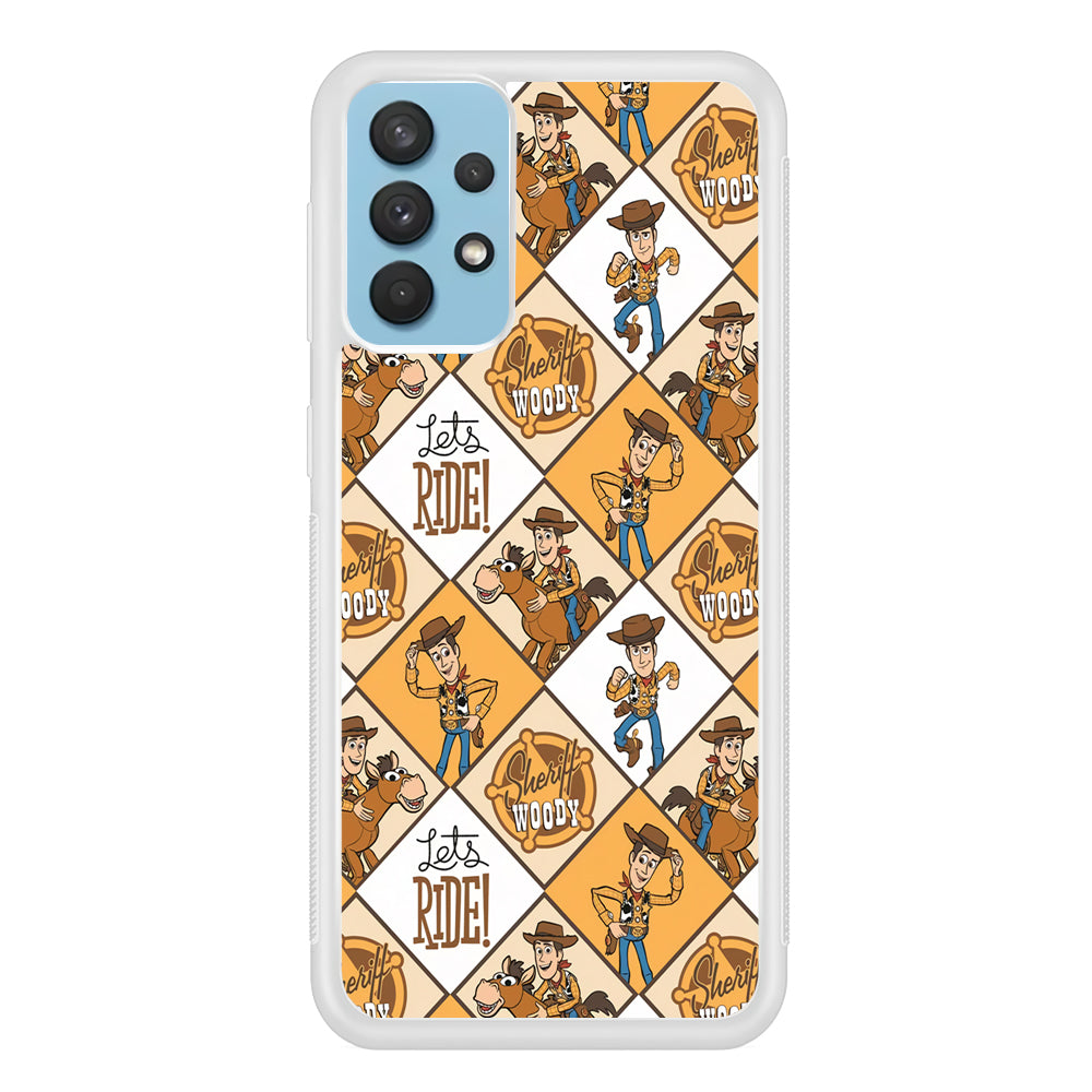 Toy Story Sheriff Woody Samsung Galaxy A32 Case