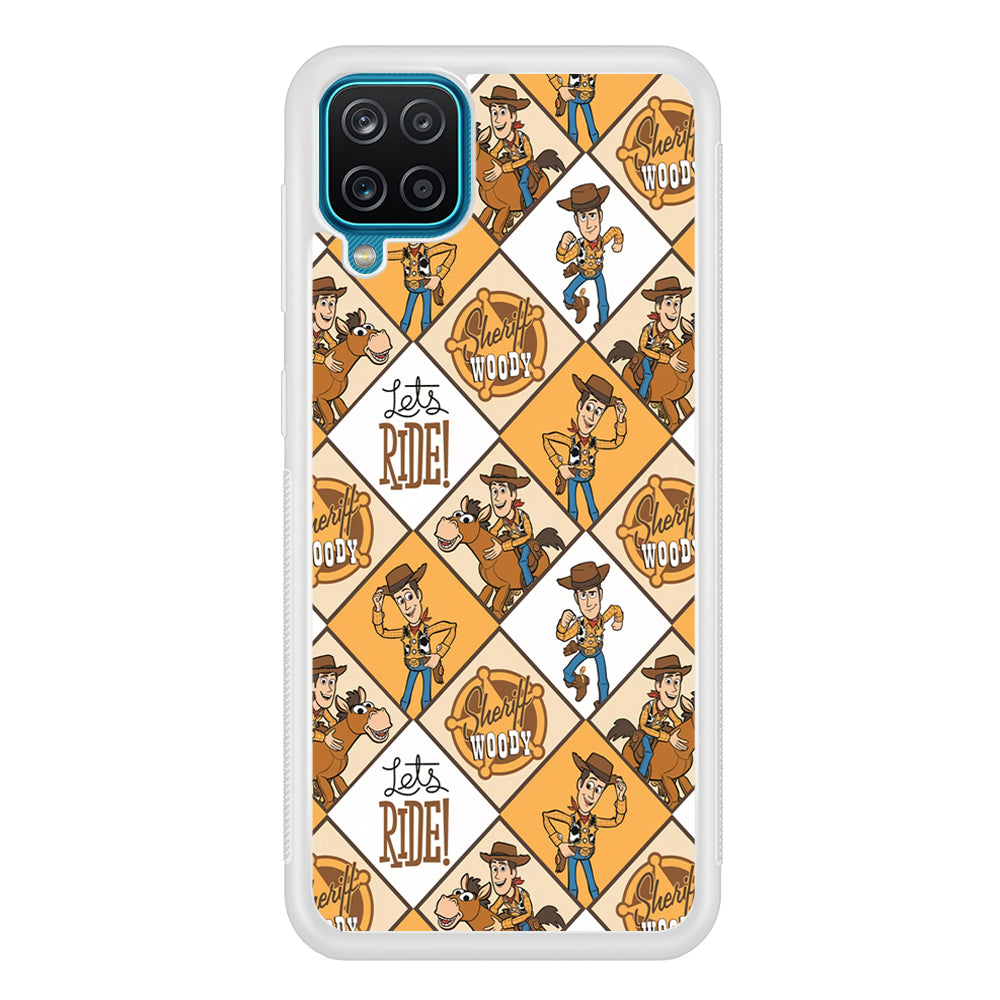 Toy Story Sheriff Woody Samsung Galaxy A12 Case