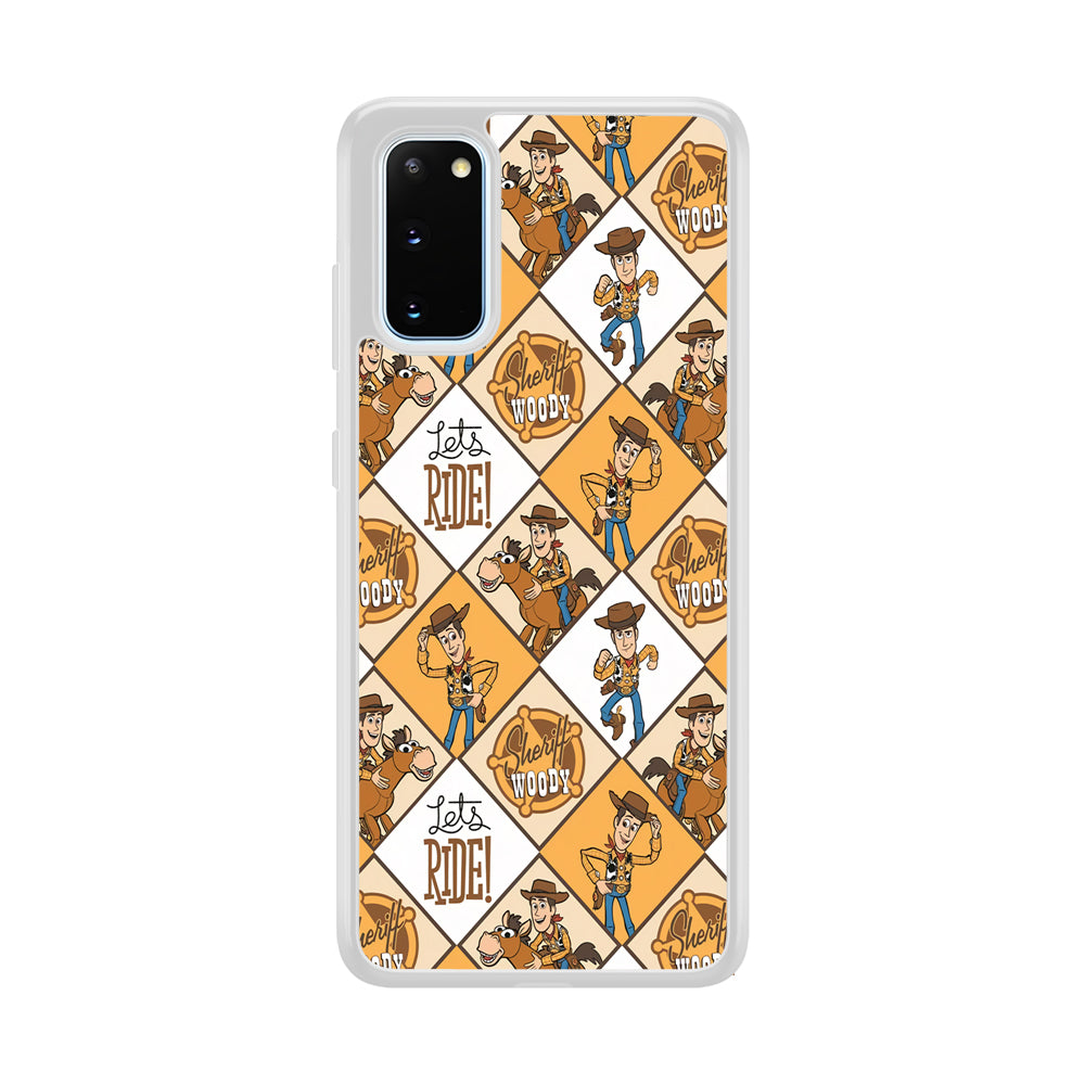 Toy Story Sheriff Woody Samsung Galaxy S20 Case