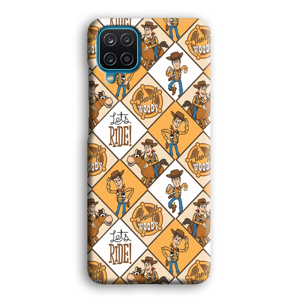 Toy Story Sheriff Woody Samsung Galaxy A12 Case