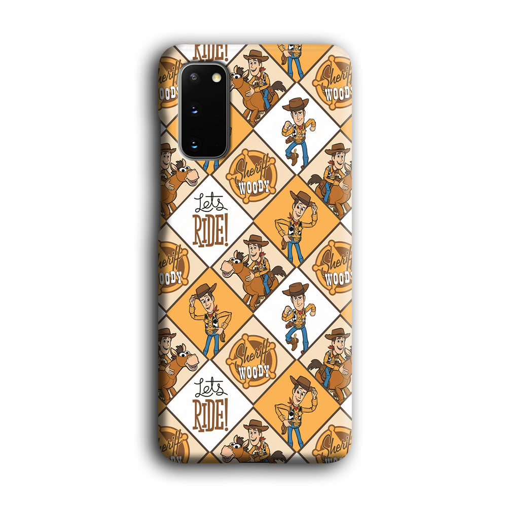 Toy Story Sheriff Woody Samsung Galaxy S20 Case