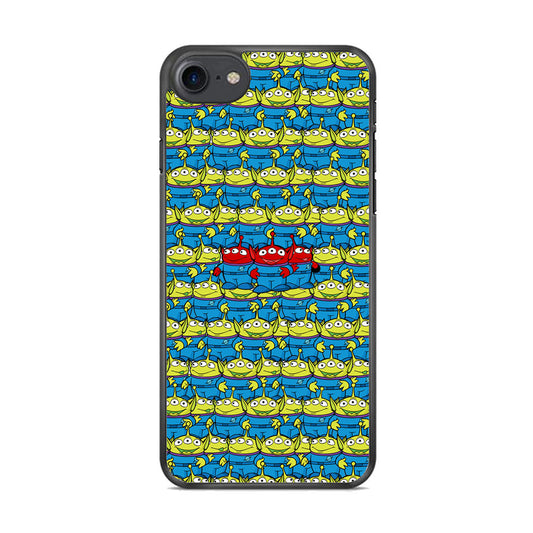 Toy Story Green Alien Populace iPhone 8 Case