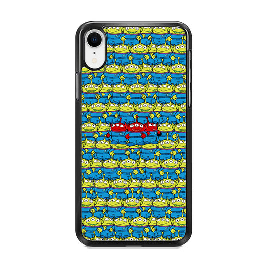Toy Story Green Alien Populace iPhone XR Case