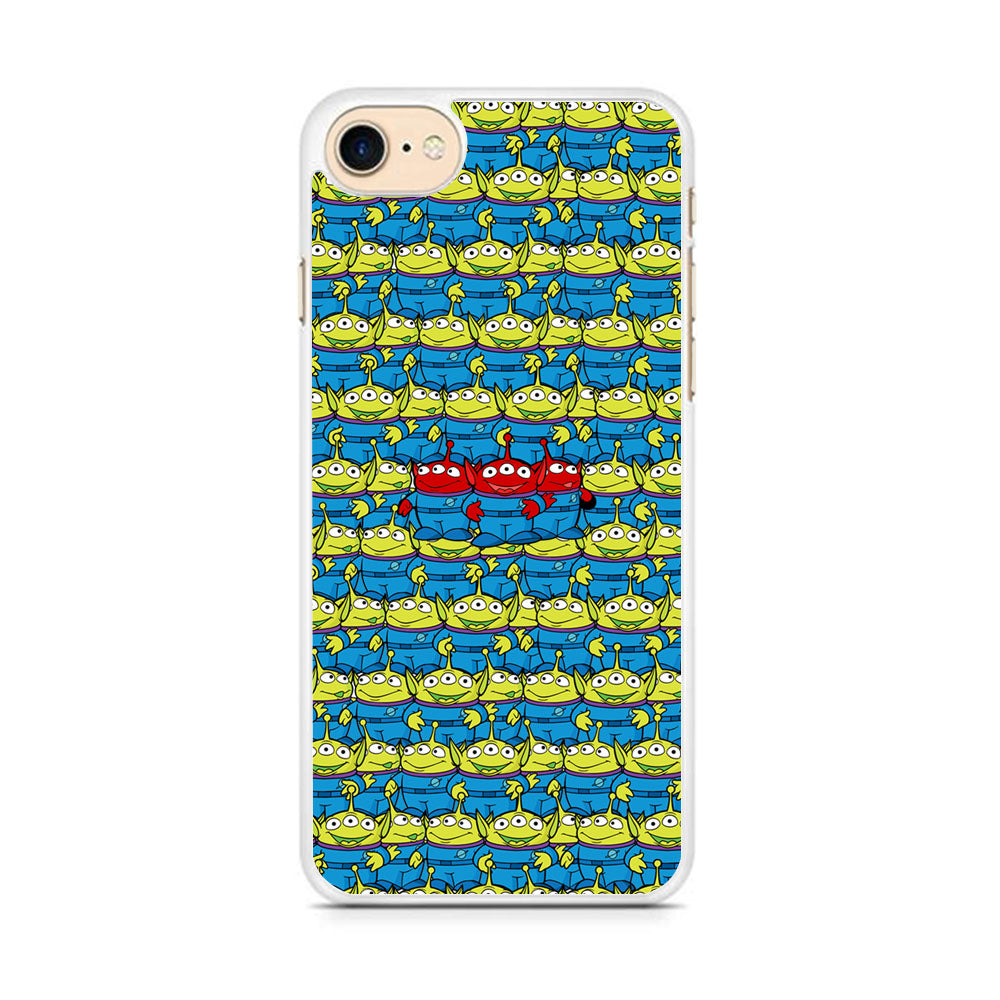 Toy Story Green Alien Populace iPhone 8 Case