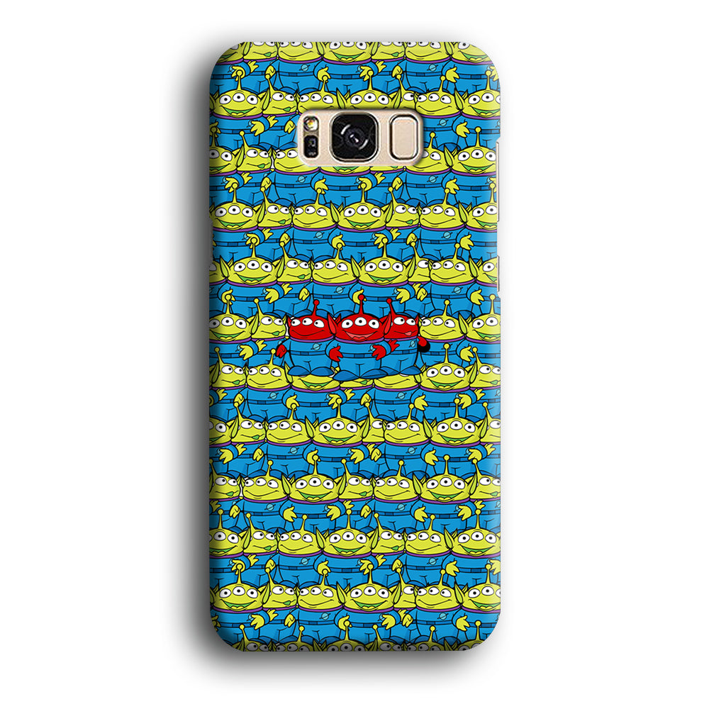Toy Story Green Alien Populace Samsung Galaxy S8 Case