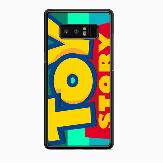 Toy Story Logo 2D Black Samsung Galaxy Note 8 Case