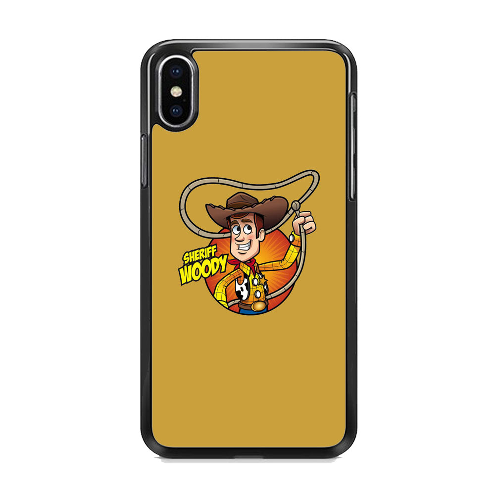 Toy Story Sherif Woody Coboy Style iPhone XS Case