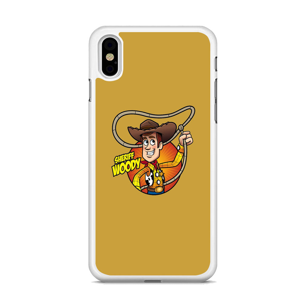 Toy Story Sherif Woody Coboy Style iPhone XS Case